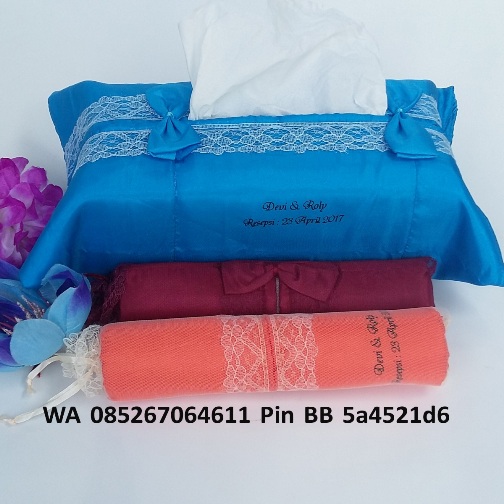 souvenir-tempat-tissu-satin-renda-murah