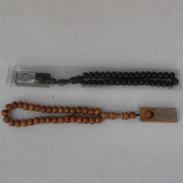 Souvenir Tasbih Kayu Mika Panjang